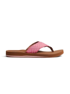 Reef Japonki "Reef Spring Woven" w kolorze różowym rozmiar: 37,5