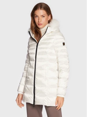 RefrigiWear Kurtka puchowa Mead W98101 RA0035 Biały Slim Fit