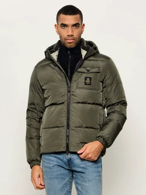 RefrigiWear Puchowa kurtka | Regular Fit oliwkowy