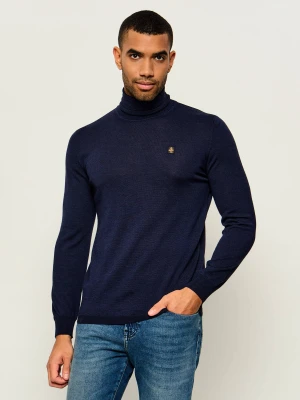 RefrigiWear Wełniany golf Barron | Regular Fit granatowy