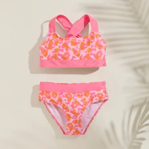 Regatta   Bikini dziecięce Dakaria III komplet Pomarańczowy, Rozmiar:
