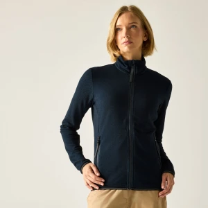 Regatta   Bluza damska rozsuwana Mavrey Niebieski, Rozmiar: