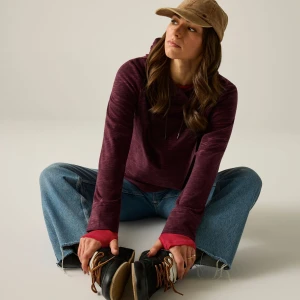 Regatta   Bluza damska z kapturem Mayse Fioletowy, Rozmiar: