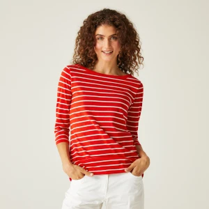 Regatta   Bluzka damska 3/4 Bayletta Czerwony, Rozmiar: