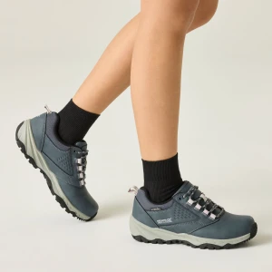 Regatta   Buty damskie niskie z membraną Amble Szary, Rozmiar: