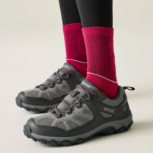 Regatta   Buty damskie trekkingowe niskie z membraną Edgepoint IV Szary, Rozmiar: