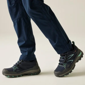 Regatta   Buty damskie trekkingowe niskie z membraną Holcombe III Niebieski, Rozmiar: