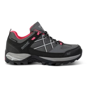 Regatta   Buty damskie trekkingowe niskie z membraną Samaris III Szary, Rozmiar: