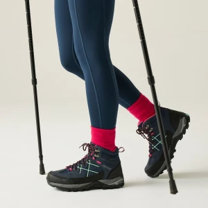 Regatta   Buty damskie trekkingowe z membraną Samaris III Niebieski, Rozmiar: