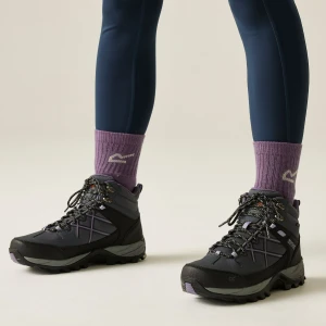 Regatta   Buty damskie trekkingowe z membraną Samaris III Szary, Rozmiar: