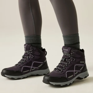 Regatta Buty damskie trekkingowe z membraną Vendeavour Fioletowy, Rozmiar: