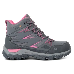 Regatta Buty dziecięce trekkingowe z membraną Holcombe III Szary, Rozmiar:
