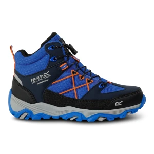 Regatta Buty dziecięce trekkingowe z membraną Samaris III Niebieski, Rozmiar: