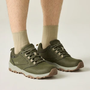 Regatta   Buty męskie niskie z membraną Amble Zielony, Rozmiar: