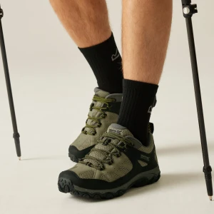 Regatta   Buty męskie trekkingowe niskie z membraną Edgepoint IV Brązowy, Rozmiar: