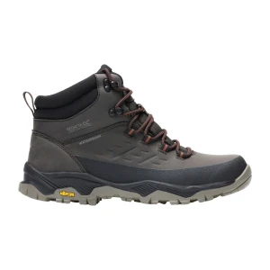 Regatta Buty męskie trekkingowe wysokie z membraną Blake Vibram Brązowy