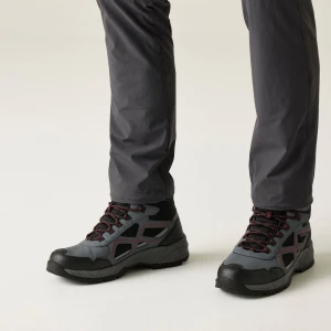 Regatta   Buty męskie trekkingowe z membraną Vendeavour Szary, Rozmiar: