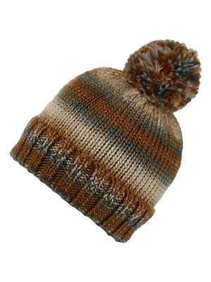 Regatta Czapka "Frosty Hat VI" w kolorze niebiesko-brązowo-kremowym rozmiar: onesize
