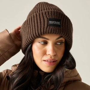 Regatta Czapka unisex beanie Connora Fisherman Brązowy
