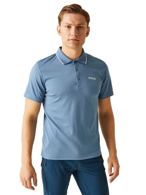 Regatta Funkcyjna koszulka polo "Maverik V" w kolorze błękitnym rozmiar: M