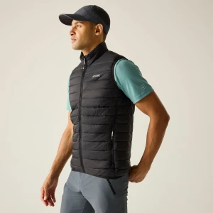 Regatta   Kamizelka męska pikowana Hillpack II Czarny, Rozmiar: