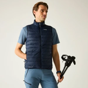 Regatta   Kamizelka męska pikowana Hillpack II Niebieski, Rozmiar: