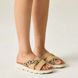 Regatta   Klapki damskie Cassie Beżowe, Rozmiar: