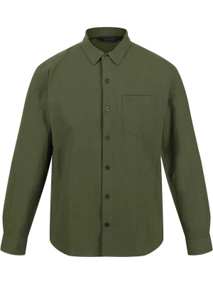 Regatta Koszula "Brycen" w kolorze khaki rozmiar: M