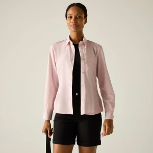 Regatta   Koszula damska Travel Light przeciw insektom Różowy, Rozmiar: