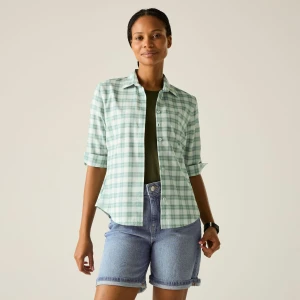 Regatta   Koszula damska z rękawem 3/4 Keralin Zielony, Rozmiar: