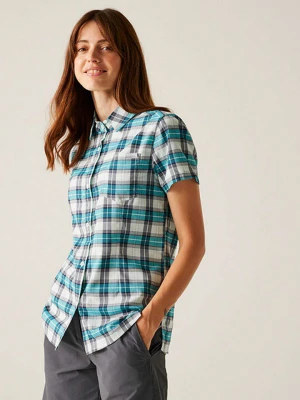 Regatta Koszula funkcyjna "Begarno" w kolorze turkusowym rozmiar: 36