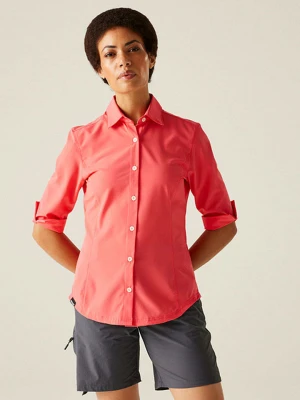 Regatta Koszula funkcyjna "Kinnis" w kolorze pomarańczowym rozmiar: 38