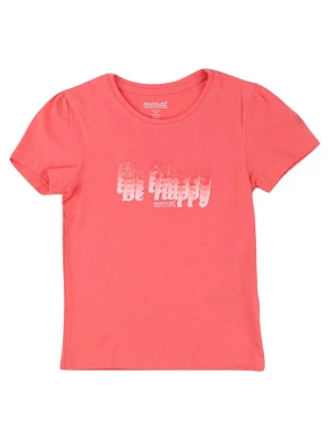 Regatta Koszulka "Bosley V" w kolorze brzoskwiniowym rozmiar: 158