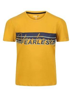 Regatta Koszulka "Bosley V" w kolorze żółtym rozmiar: 104
