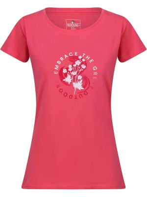 Regatta Koszulka "Breezed III" w kolorze różowym rozmiar: 46
