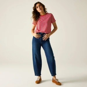 Regatta   Koszulka damska Bayletta Czerwony, Rozmiar: