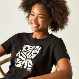 Regatta   Koszulka damska Filandra VX Czarny, Rozmiar: