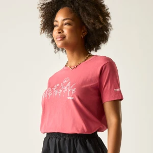 Regatta   Koszulka damska Filandra VX Różowy, Rozmiar: