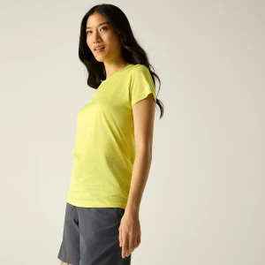 Regatta   Koszulka damska Fingal Edition Żółty, Rozmiar: