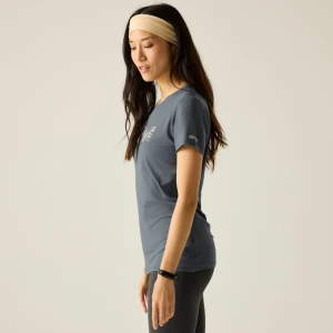 Regatta   Koszulka damska Fingal Stretch Szary, Rozmiar: