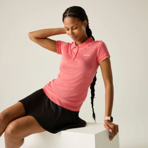 Regatta   Koszulka damska polo Remex II Różowy, Rozmiar: