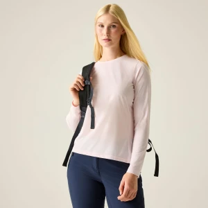 Regatta   Koszulka damska z długim rękawem Mindo przeciw insektom Różowy, Rozmiar: