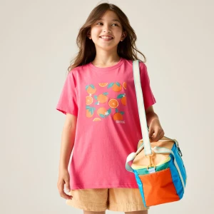 Regatta   Koszulka dziecięca Bosley Graphic Różowy, Rozmiar: