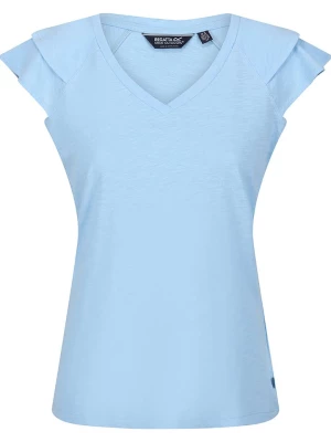 Regatta Koszulka "Ferra" w kolorze błękitnym rozmiar: 44
