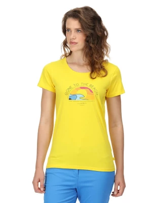 Regatta Koszulka "Filandra VI" w kolorze żółtym rozmiar: 38