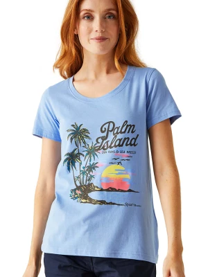 Regatta Koszulka "Filandra VIII" w kolorze niebieskim rozmiar: 50