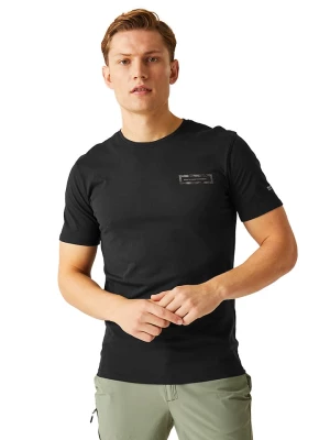 Regatta Koszulka funkcyjna "Breezed IV" w kolorze czarnym rozmiar: XL
