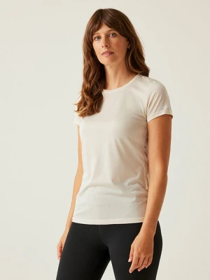 Regatta Koszulka funkcyjna "Fingal Edition" w kolorze beżowym rozmiar: 38