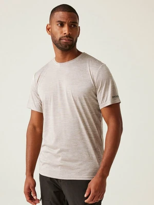 Regatta Koszulka funkcyjna "Fingal Edition" w kolorze beżowym rozmiar: 5XL