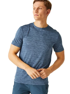 Regatta Koszulka funkcyjna "Fingal Edition" w kolorze niebieskim rozmiar: M